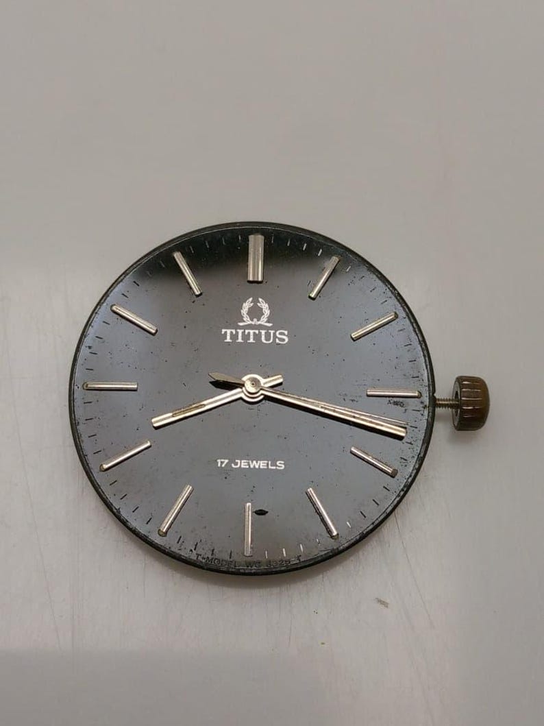 Solvil et Titus Cal. 140-C Manual Winding Vintage Working Watch Movement NSR317GLK2 image 1