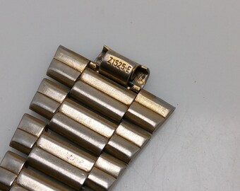 10 Mm Seiko Z1525.E Stainless Steel Vintage Men's Watch Bracelet