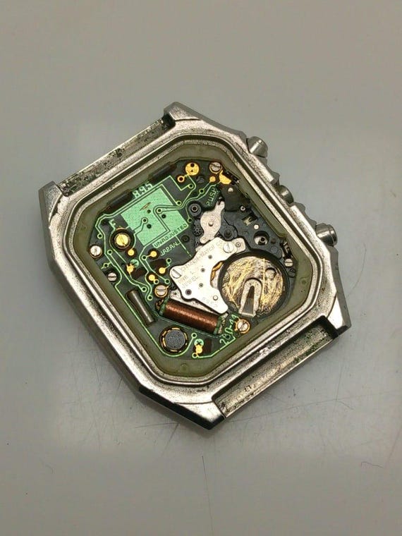 Citizen Quartz Ana-digi 8950-084608 Y Vintage Watch for Parts