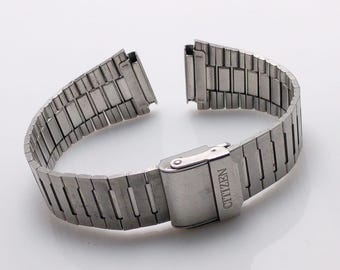 Citizen Stainless Steel Vintage Men’s Watch Bracelet 18 mm NSR97GLK2