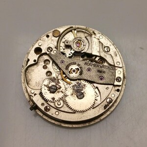 Roamer Cal. 43 Manual Winding Vintage Watch Movement For Parts NSR320LKM1 image 4