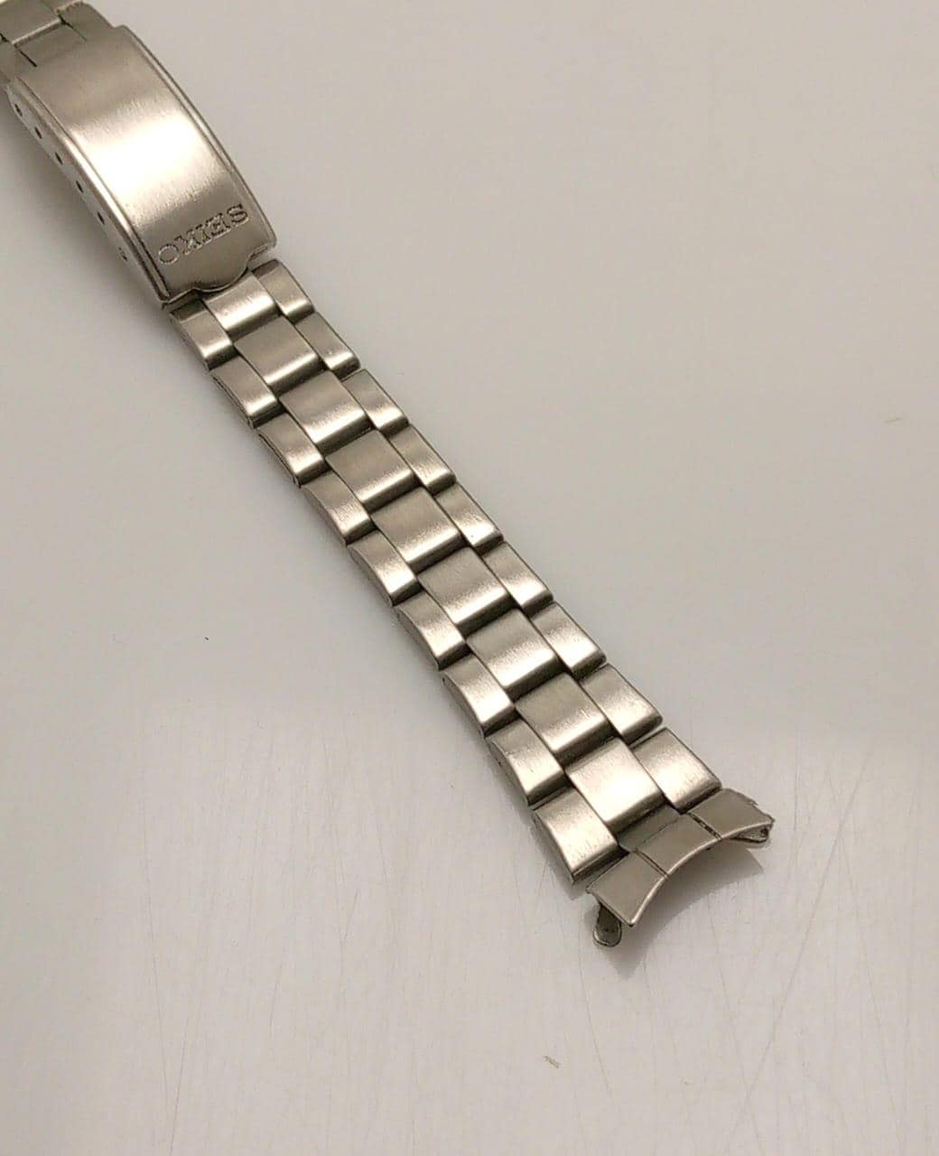 13 Mm Seiko Z5346.E Oyster Style Curved End Links Vintage Women's