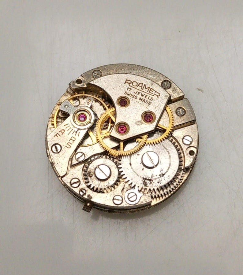 Roamer MST-371 Manual Winding Vintage Watch Movement NSR321GLK1 image 1