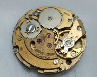 Favre Leuba Cal. 2061 Manual Winding Vintage Not Working Watch Movement For Parts NSR54GLK1