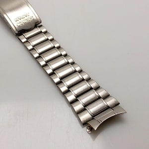 10 Mm Seiko Z1525.E Stainless Steel Vintage Men's Watch Bracelet