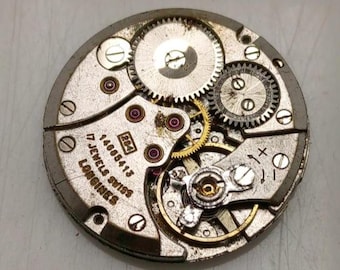 Movimiento de reloj Longines de cuerda manual calibre 284 no funcional para la pieza NSR160GLK5