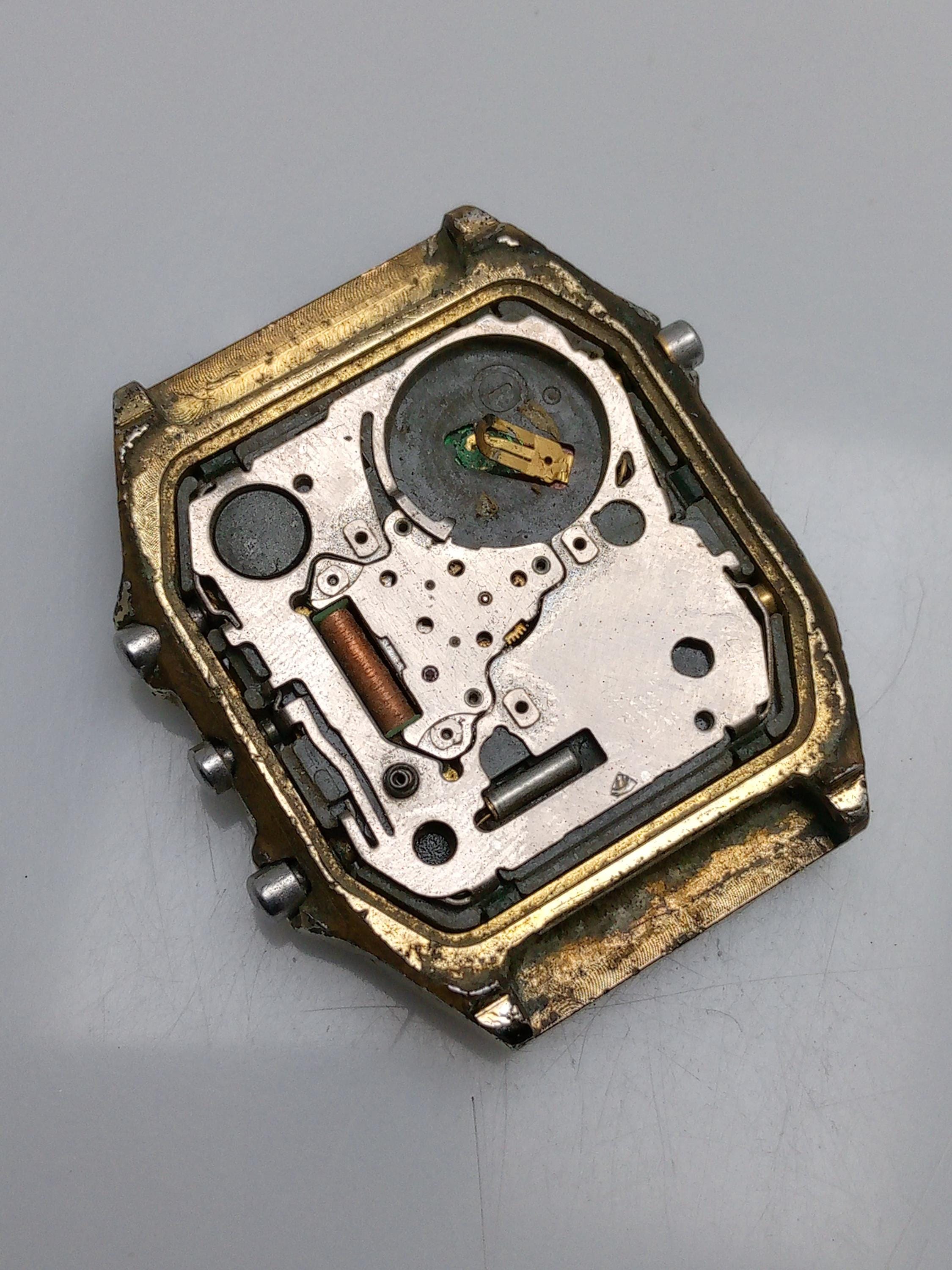 Citizen Quartz 30-0322 Robot Face Ana-digi Vintage Watch for Parts