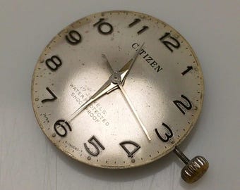 Citizen Cal. 1910 Manuel Winding Vintage Watch Movement For Parts NSR255LKM3
