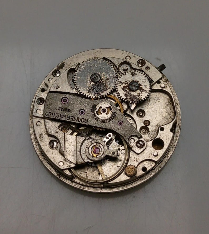 Roamer Cal. 43 Manual Winding Vintage Watch Movement For Parts NSR320LKM1 image 1