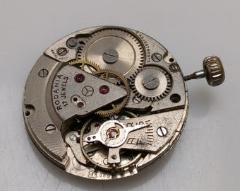Vintage Rodania Cal.469 Manual Winding Working Watch Movement NSR56LKM2
