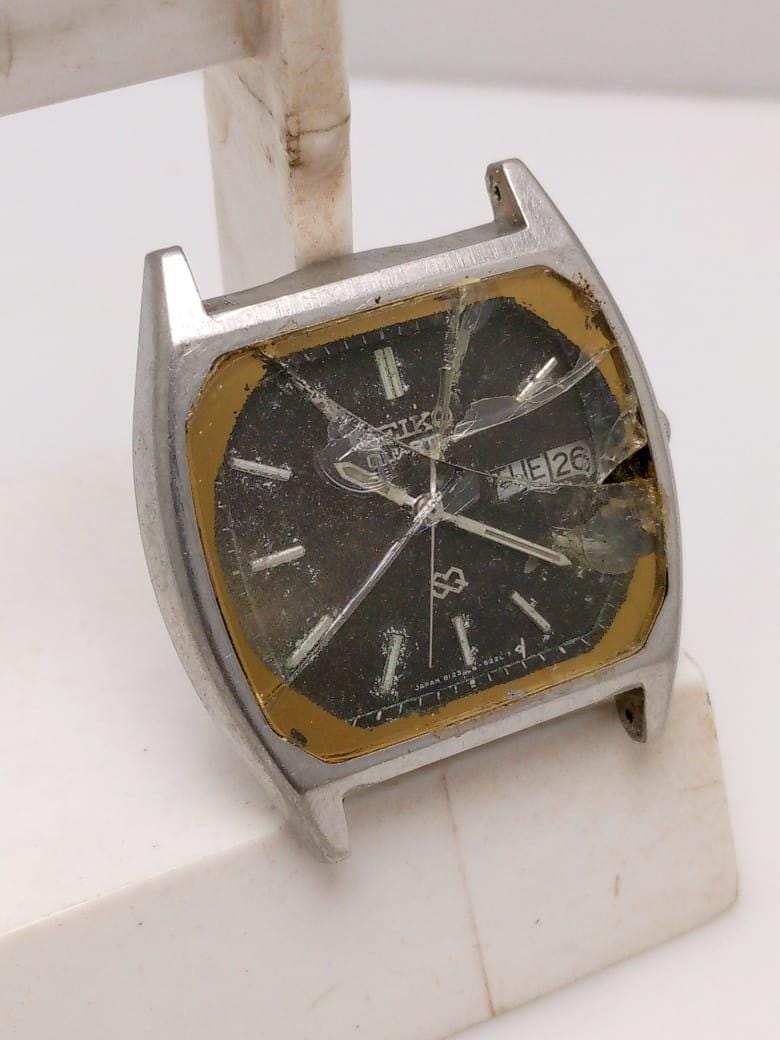 Seiko Quartz SQ 8123-520A Vintage Men's Watch for Parts SHN81BNB2