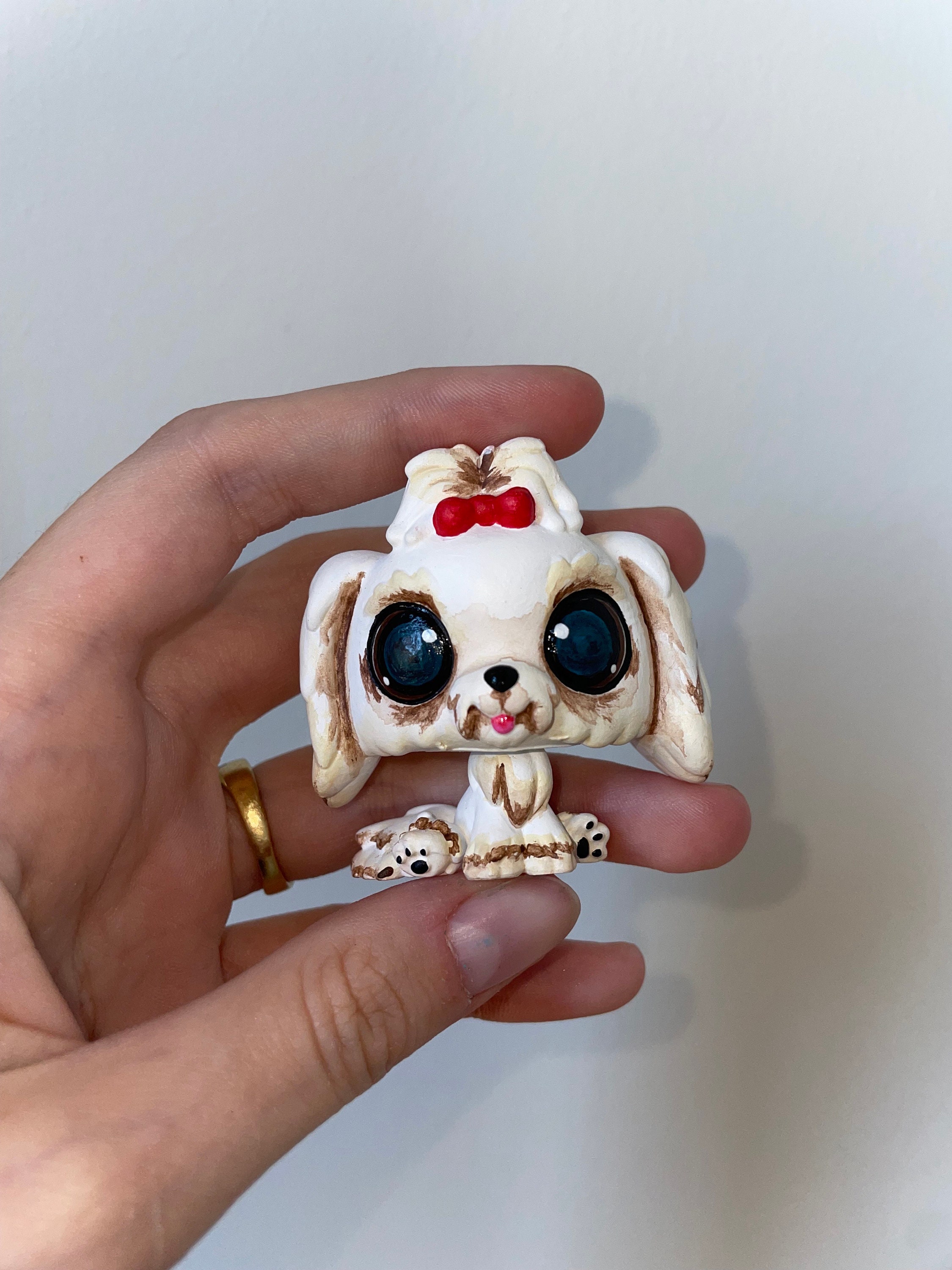 Lps Crusty White Dog