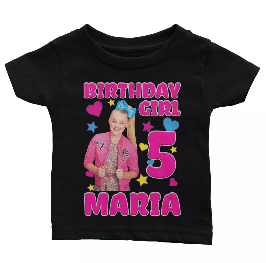 jojo siwa birthday girl shirt