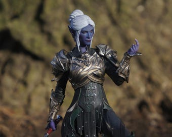 Painted Minthara from Baldur's Gate 3 Figurine