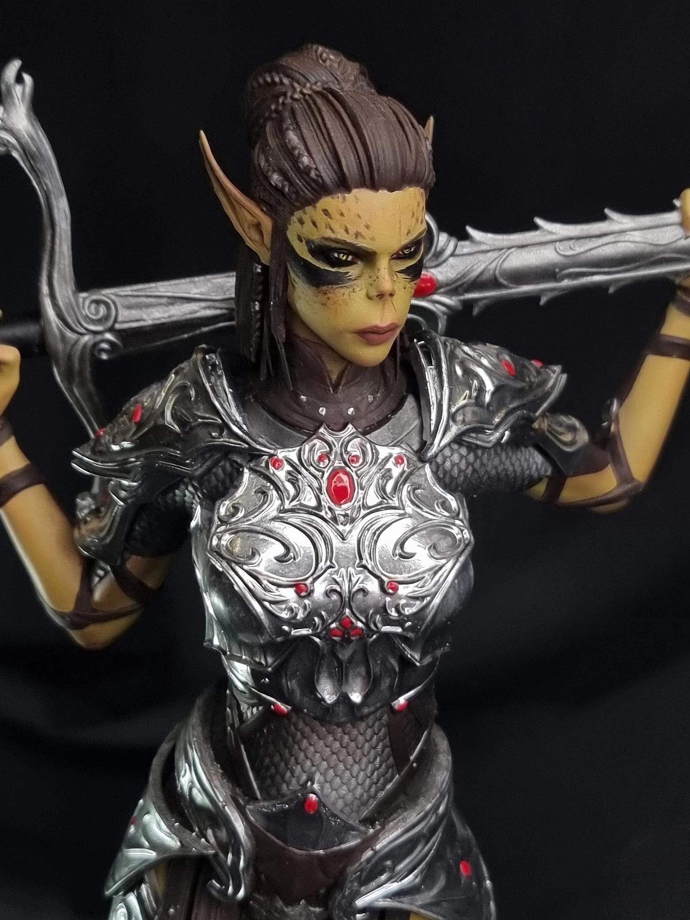 バルダーズゲート3 アスタリオン 1/8 ガレージキット 未塗装 フィギュア ガレージキット カーラック バルダーズゲート3 1/8 未塗装