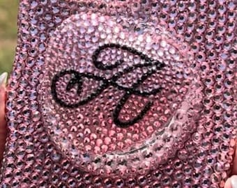 Custom bedazzled E-Reader Grip, gift for a book lover