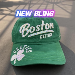 Bedazzled Red Sox Hat: Rhinestone Bling Cap, Custom Sports Design