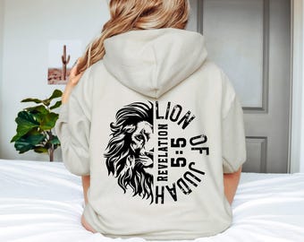 Lion Of Judah Hoodie, Aesthetic Christian Sweatshirt, Jesus Lover tshirt, Christian Shirt,Revelations 5:5,Bible Verse Sweatshirt, Bible Gift