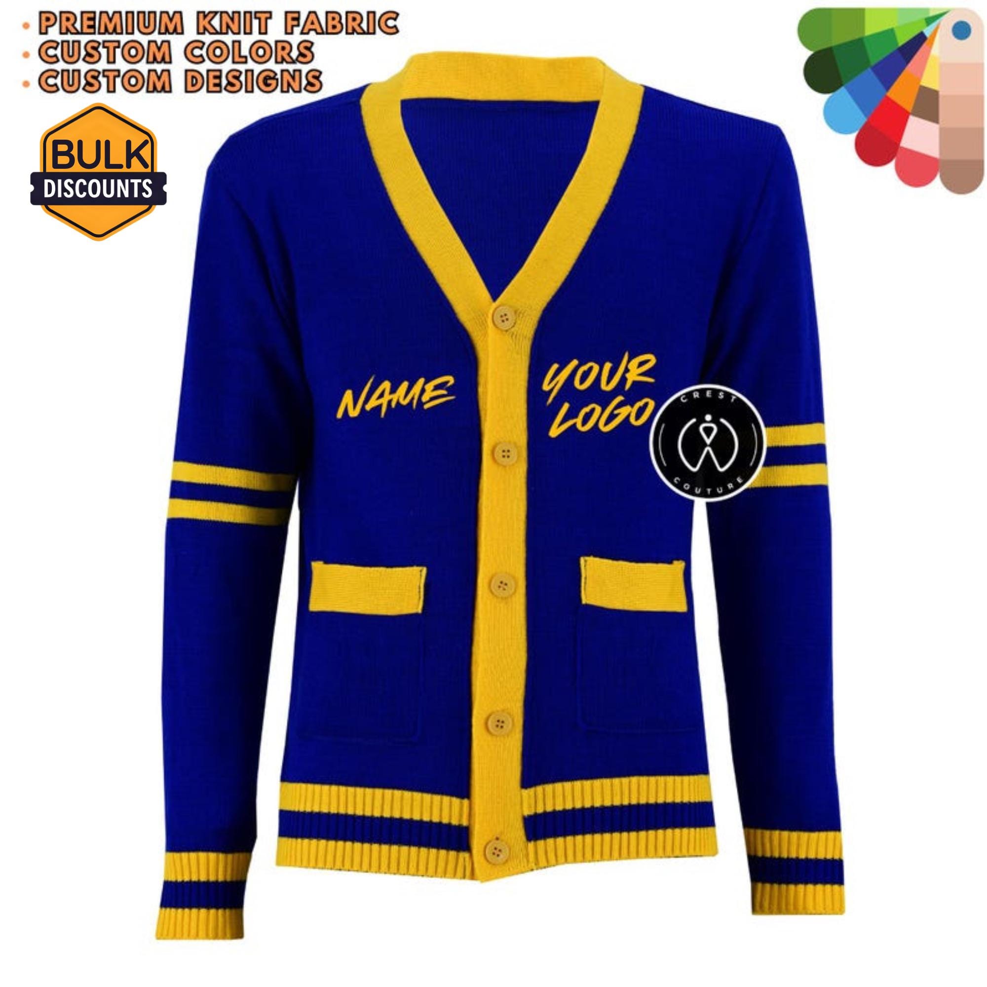 College Cardigan - Etsy