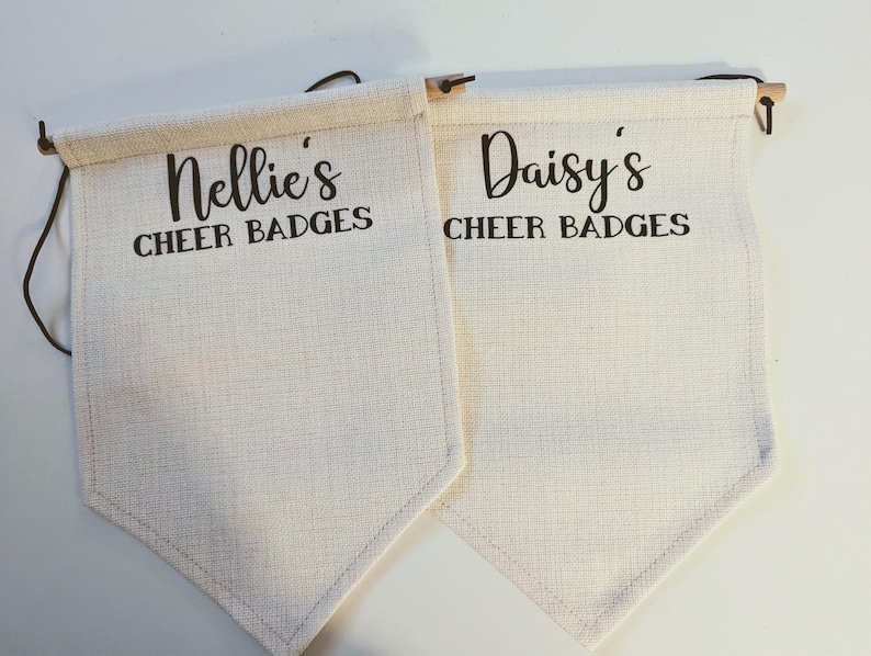 Personalised Swimming Badge Display Banner, Children's Keepsake, Kids Room Wall Hanging bild 10