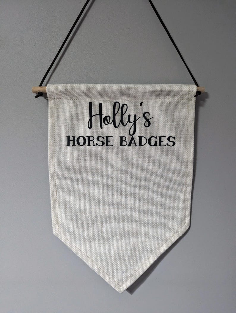 Personalised Swimming Badge Display Banner, Children's Keepsake, Kids Room Wall Hanging bild 7