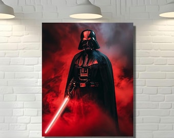 Darth Vader Neon Art,Neon Light Wall Art, Lightsaber neon sign,Led light Wall Decor,Custom Led Sign Personalized Gifts ,Movie pop art,