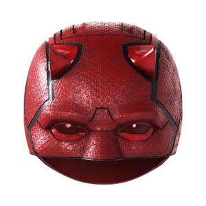 3D Printed Daredevil Mask , Daredevil Mask Born Again, Custom Cosplay Mask, Custom Daredevil Mask , 3D Daredevil Helmet ,