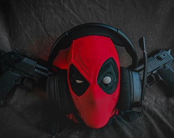 3D Printed Deadpool Headphone  Holder, Deadpool Headphone Holder,