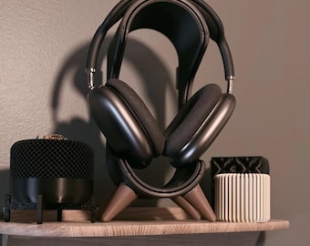 3D Printed Headphone Stand: Minimalist PLA Headphone Holder