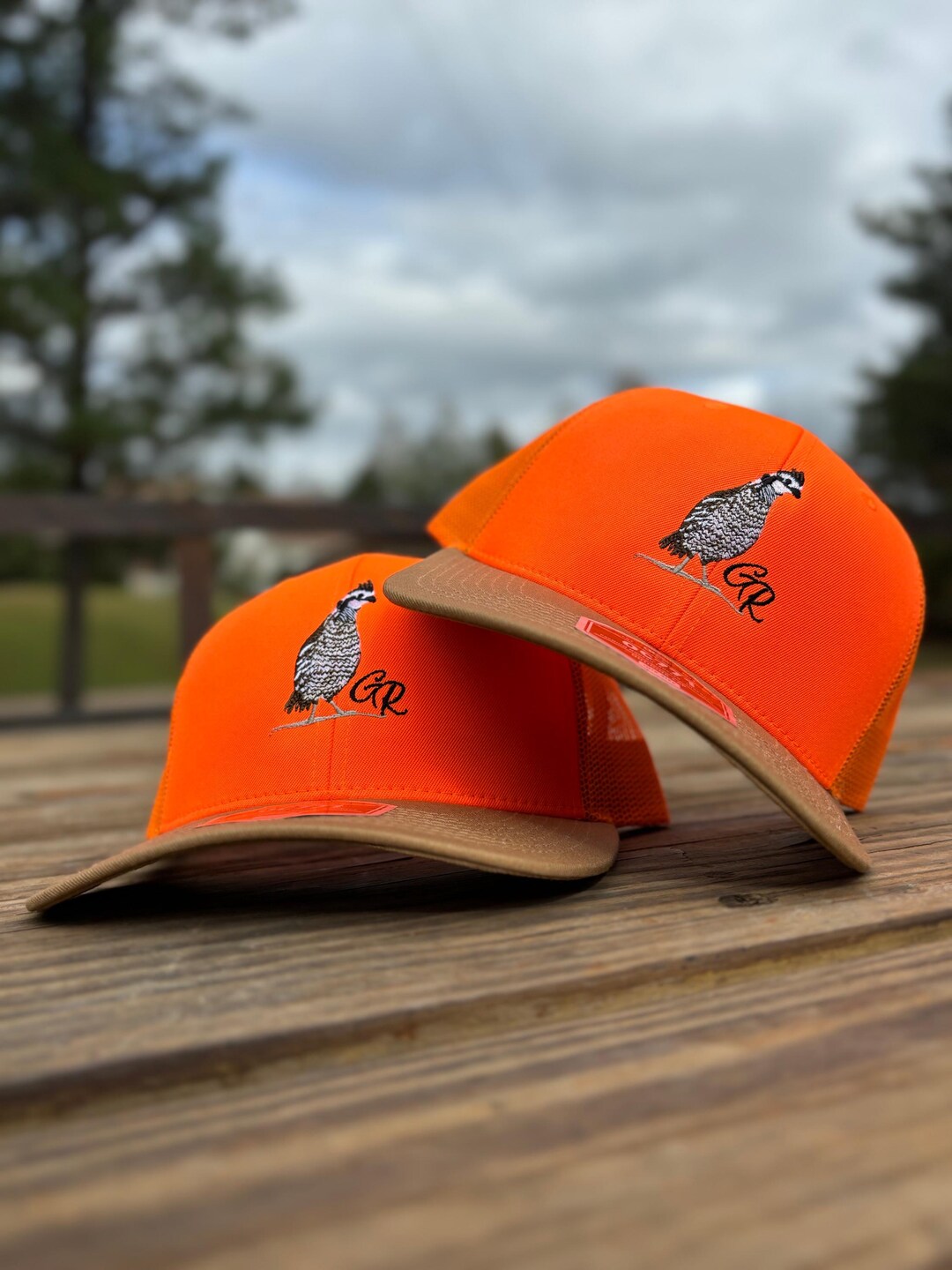 Blaze/rust Outdoor Cap OC771 Quail - Etsy