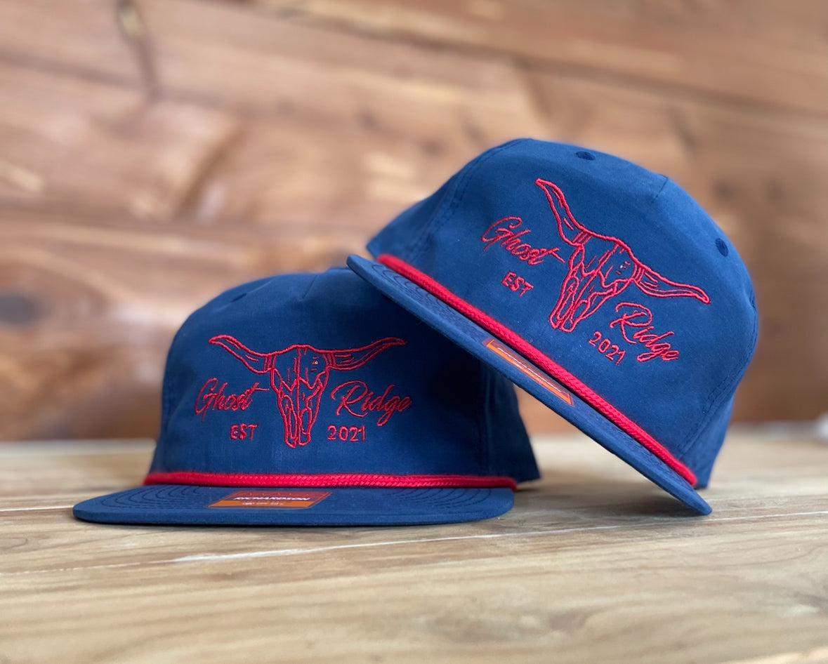 Navy/red Rope Richardson 256 Bull - Etsy