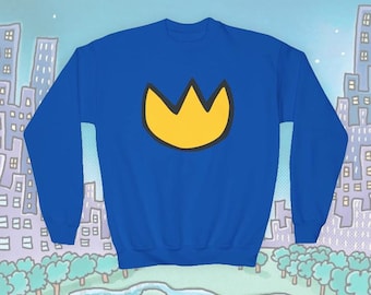Dog Man Sweatshirt, Dog Man Costume, Easy Halloween Costume for Kids