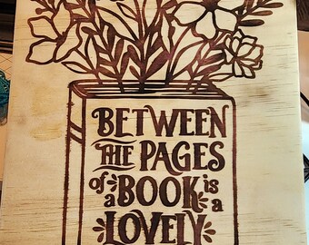 Handmade Flower Press, personalized