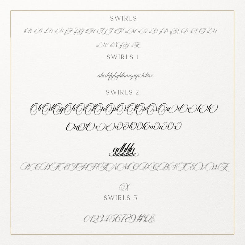 Arabella Script Font, Elegant Font With Tails, Beautiful Font, Wedding ...