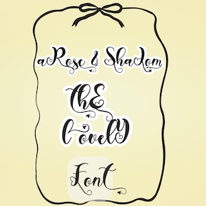 Schöne Hochzeitsschriftart | Romantische und anspruchsvolle Schriftart für Einladungen, Karten, Schreibschrift und besondere Projekte, Hochzeitsbogen und Geburtstag