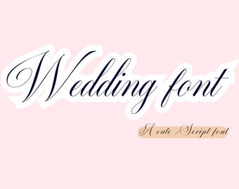 Elegant Wedding Font | Romantic and Sophisticated Typeface for Invitations, Cards, Cursive and Special Projects,wedding arch and birthay