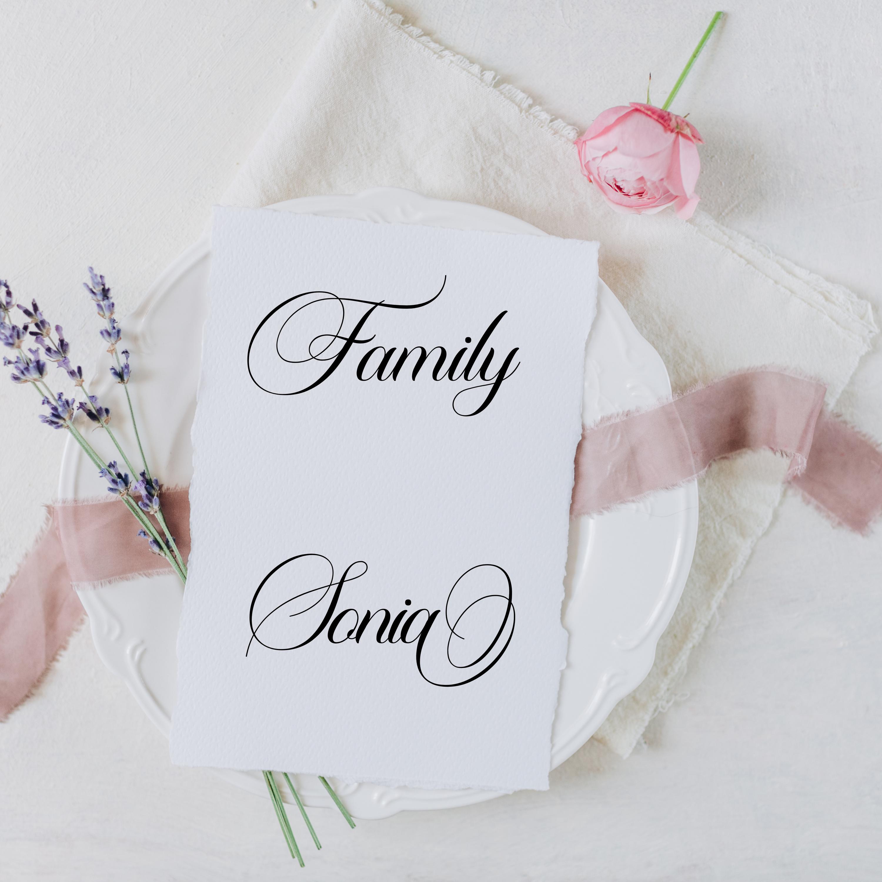Arabella Script Font, Elegant Font With Tails, Beautiful Font, Wedding ...