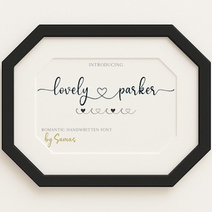 Schöne Hochzeitsschriftart | Romantische und anspruchsvolle Schriftart für Einladungen, Karten, Schreibschrift und besondere Projekte, Hochzeitsbogen und Geburtstag