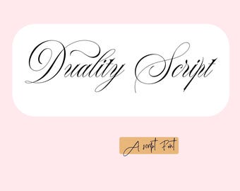 Duality Wedding Font | Romantic and Sophisticated Typeface for Invitations, Cards, Cursive and Special Projects,wedding arch and birthay