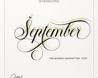 Typeface Script | Elegant Letters with Tails | Cursive Style for Cricut Makers | Wedding & Birthday Design SVG for Creative Projects