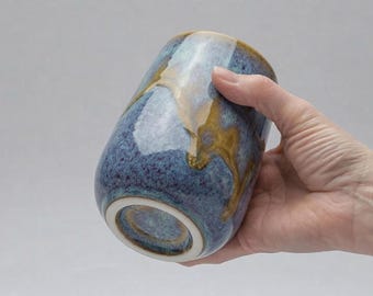 Slipcasting handmade plaster mold for DIY ceramic form Gipsform medium size mug cup CRC-035-Bot-066-Top