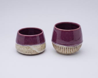 Slipcasting Plaster Mold for ceramic form Gipsform  Mug Set of 2 CRC 036BOT025TOP - 026BOT025TOP