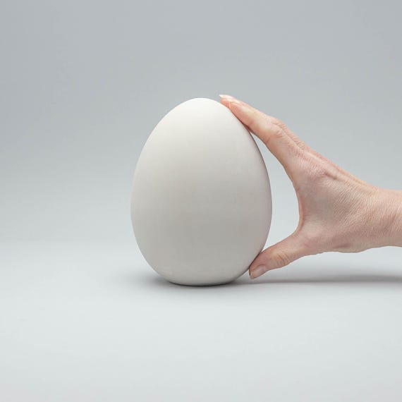 Slipcasting plaster Mold,Gipsform for Easter Egg Ornament Decor Egg large 001