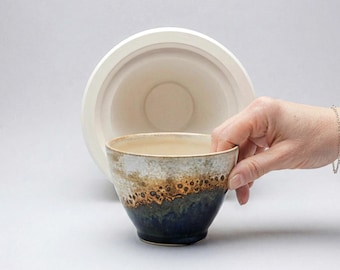 Slipcasting handmade plaster clay mold for ceramic form Gipsform small size mug cup NG-070