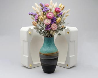 Handmade Slipcasting Plaster Mold for Large Ceramic Vase Clay Casting for Pottery Ceramics Vase-V-007