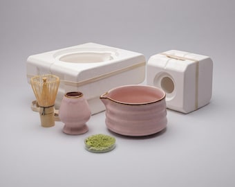 Matcha Bowl Plaster Mold Set Slip Casting Ceramic Chawan Whisk Holder Pottery Tool NG-M-252-Set