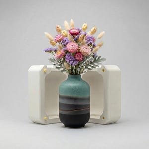 Handmade Slipcasting Plaster Mold for Large Ceramic Vase Clay Casting for Pottery Ceramics Vase-V-002