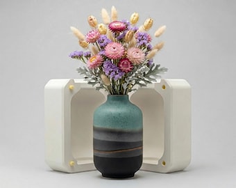 Handmade Slipcasting Plaster Mold for Large Ceramic Vase Clay Casting for Pottery Ceramics Vase-V-002