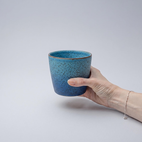 Slipcasting plaster mold for ceramic form Gipsform for Handleless mug cup planter - CR 031