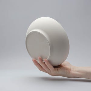 Medium size bowl slipcasting plaster mold, for decoration, fruits, salad, pasta, flakes, cookies, candy, snack,  dessert bowl. Bowl NG 018